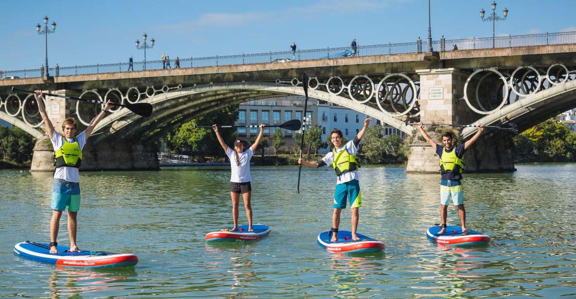 Seville: 1.5-Hour Daytime Standup Paddleboarding Tour - SUP on the Guadalquivir: why Seville feels new from water