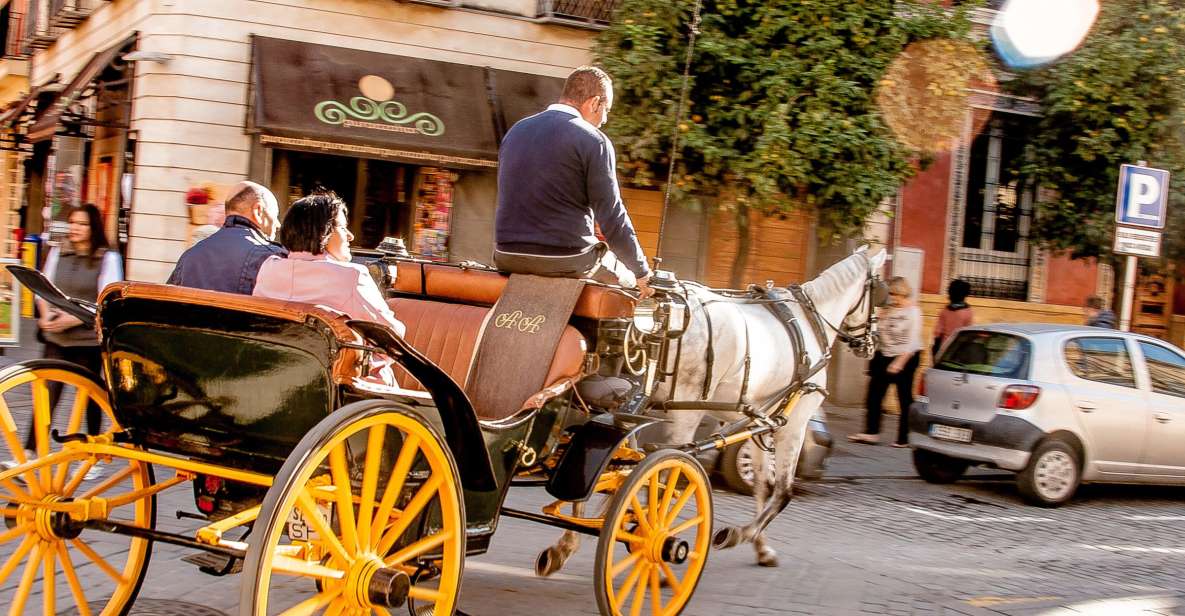 Seville: Authentic and Romantic Horse-Drawn Carriage Ride - Pickup and drop-off: the central location detail people miss