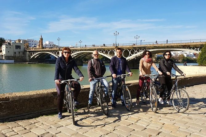 Seville Bike Tour with Full Day Bike Rental - Plaza de España Area Energy: 1929 Exhibition References and María Luisa Park