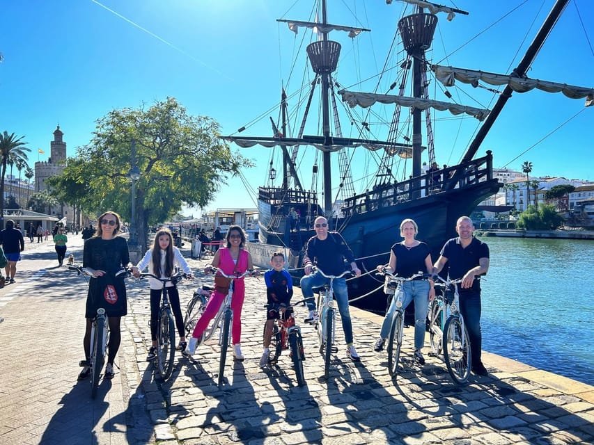 Seville: Dutch Highlights Tour - Bicycles, pace, and comfort for a 3-hour Seville ride