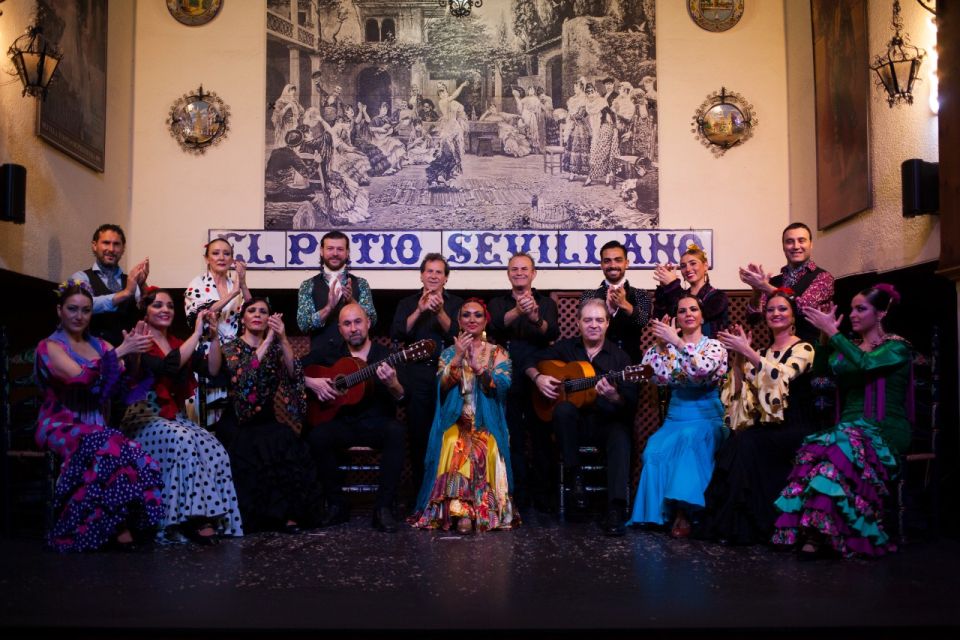 Seville: El Patio Sevillano Flamenco Show Ticket & Dinner - What you’ll actually see: palillos, fans, hats, capes, and multiple palos