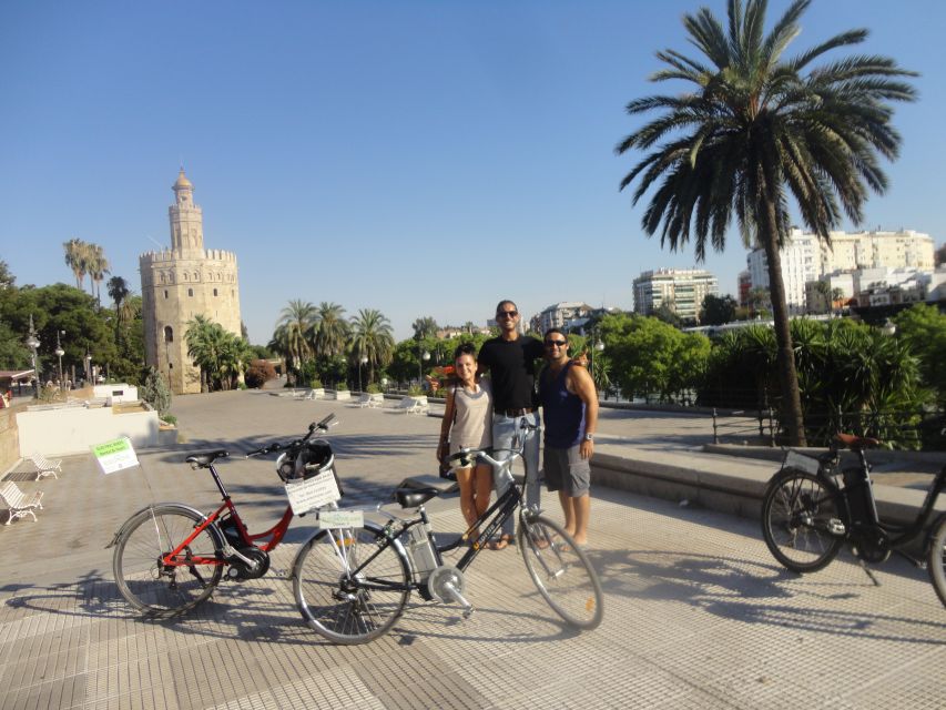 Seville: Electric Bike Tour in Small Group - Plaza de España and Maria Luisa Park: a highlight you can actually linger in