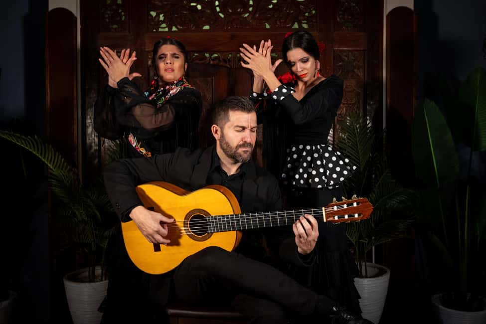 Seville: Flamenco Show at Tablao Almoraima in Triana - The one-hour flamenco show: dancers, singer, guitarist in sync