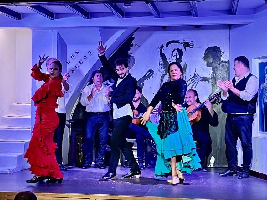 Seville: Flamenco Show at Tablao Los Gallos - The 75-minute show structure: 3 dancers, 3 singers, 2 guitarists