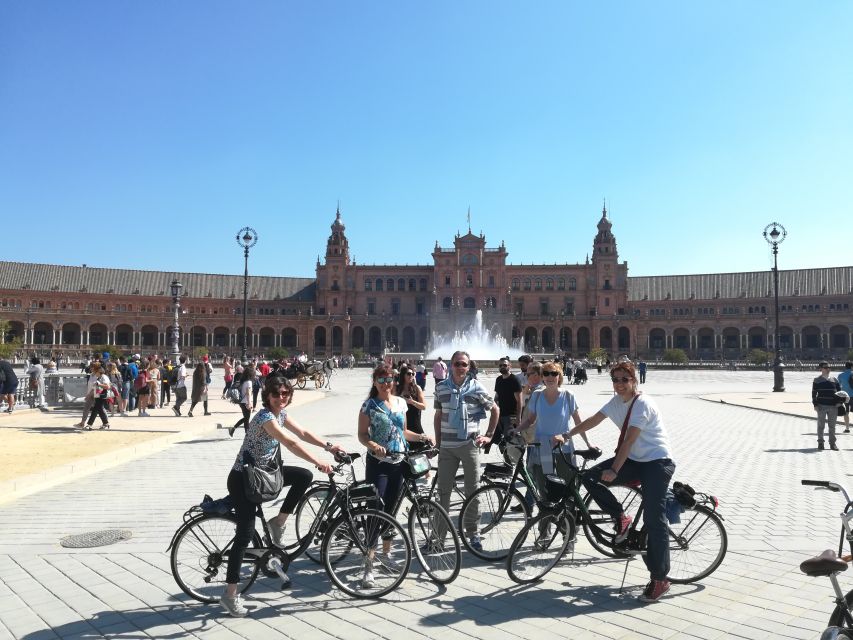Seville: Highlights Bike Tour with Local Guide - San Telmo Palace Grounds and Parque de María Luisa: The Green Reset