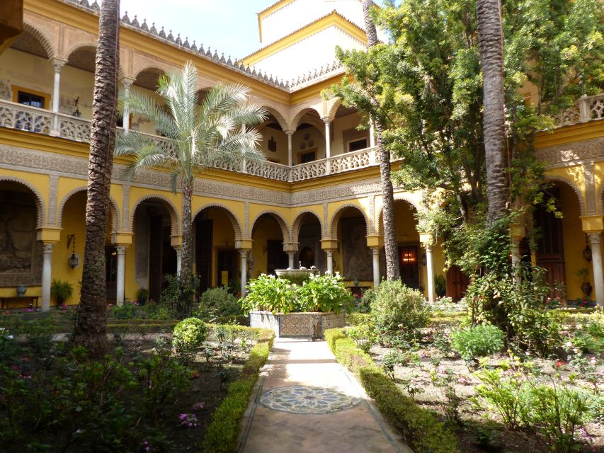 Seville: Palacio de Las Dueñas Entry Ticket and Guided Tour - Inside the Palace With a Live Guide and a 75-Minute Pace