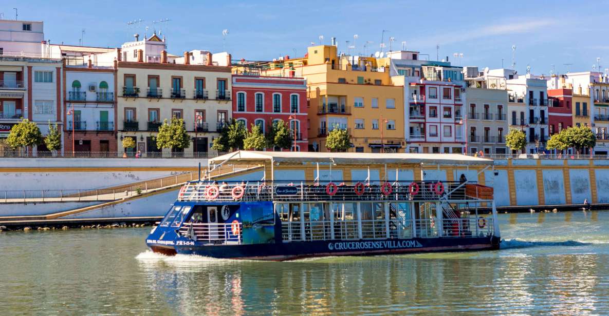 Seville: Panoramic Cruise, Hop-On-Hop-Off Bus & Walking Tour - Torre del Oro to the Bridges: The 1-Hour Guadalquivir Cruise