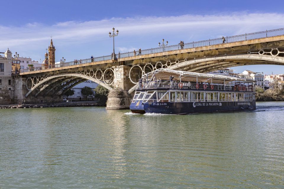 Seville: Panoramic Cruise, Hop-On-Hop-Off Bus & Walking Tour - Logistics, Audio, and What to Bring