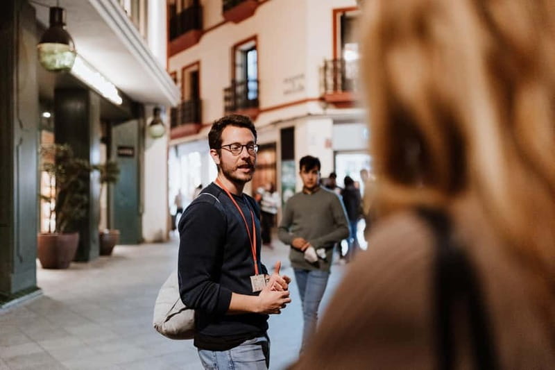 Seville: Paranormal and Legends Guided Walking Tour - Calle Puente y Pellón and the walk through old-center texture