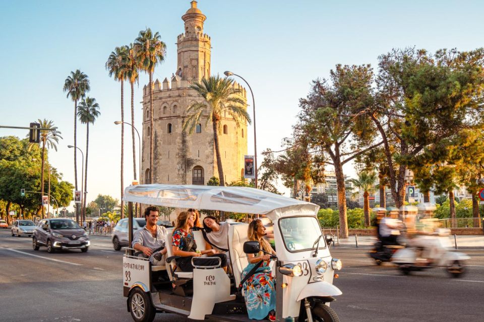 Seville: Private City Tour by Eco Tuk Tuk - Comfort in Real Seville Weather: Covered, Warm, and Sensible
