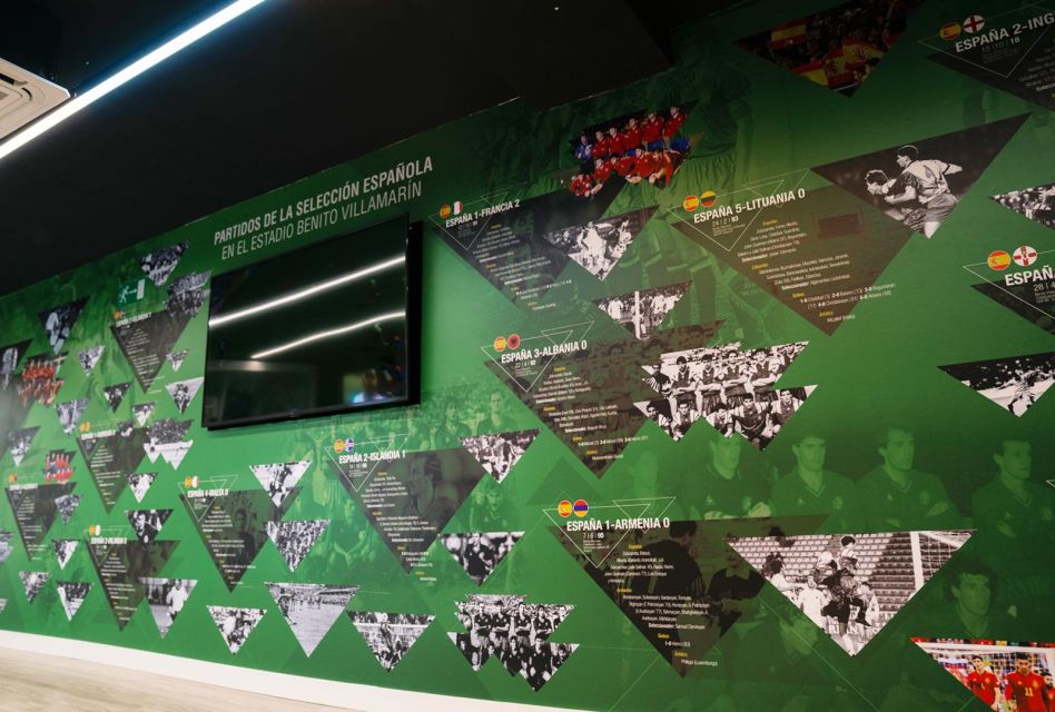 Seville: Real Betis Tour at the La Cartuja Stadium - Tunnel Club VIP areas: dressing rooms give you the best inside-feeling