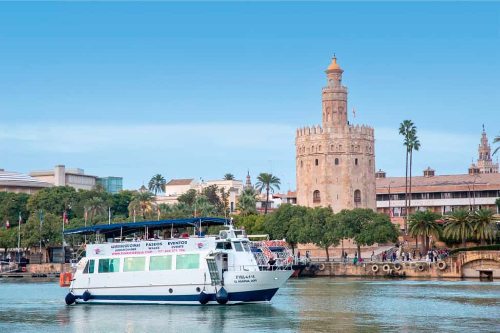 Seville: Restaurant Boat Ride on the Guadalquivir with Lunch/Dinner - Boarding at Muelle Nueva York and finding El Miarma Dos