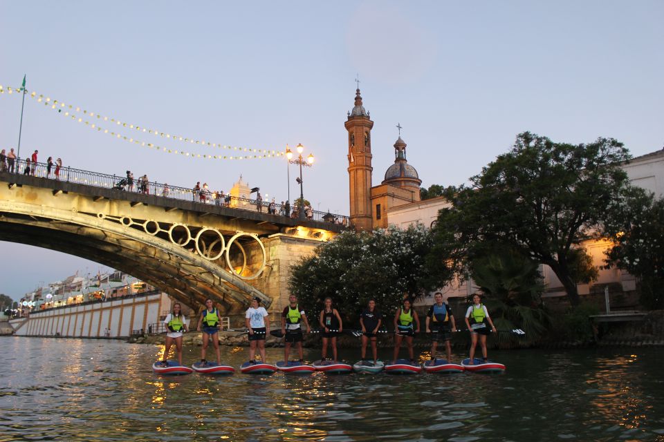 Seville: Sunset and Evening Paddle Boarding Tour - Where you start at C. Betis 19 (and how the tour sets you up)