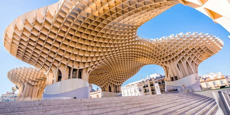 Seville: Sunset Roof Top Walking Tour - Avenida Flota de Indias to Metrosol Parasol: Modern Seville in the Old Center