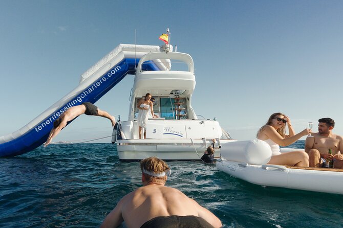 Shared Luxury Yacht Cruise with Champagne and Tapas - Entering Puerto Colón: Champagne First, Safety Brief Second