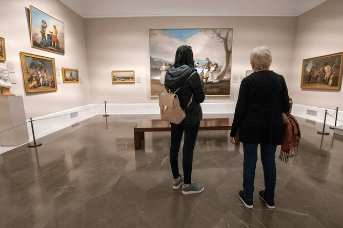 Skip-the-line entrance to the Prado Museum with Digital Audio Guide - Where You Meet at the Prado: The Goya Monument Setup