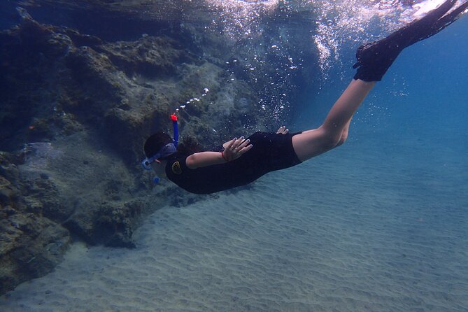 Snorkel in Lanzarote with Guide - The snorkeling format: shallow start, protected bay, then outside the reefs
