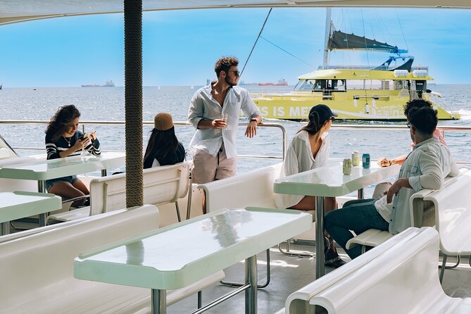 Sunset Catamaran Cruise with Live Music in Barcelona - Live music expectations: June to September, moving performers, and sound level