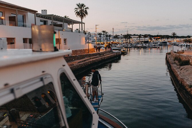 Sunset Experience | 2 hours boat trip at sunset time - Cala’n Bosch Lighthouse Pause: Photos Without the Hassle