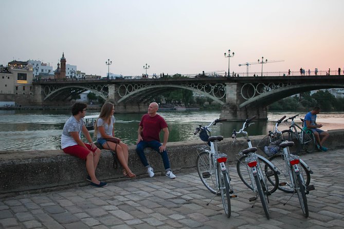 Sunset Guided Bike Tour in Seville - Iglesia de Santa Ana, San Telmo, and the styles you can spot at street level