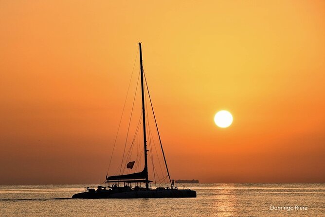 Sunset in Dénia from the Catamaran Mundo Marino - Sunset Sail From Denia: Why Cape San Antonio Works