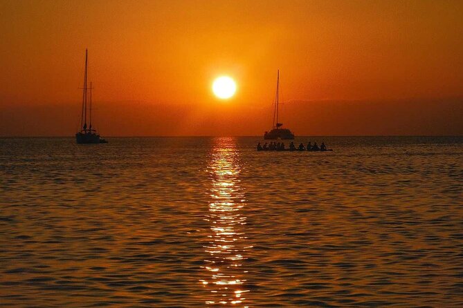 Sunset in Dénia from the Catamaran Mundo Marino - Wind, Clothes, and Comfort: The Simple Packing List That Works