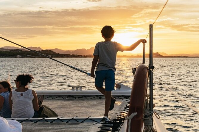 Sunset in Dénia from the Catamaran Mundo Marino - The Cruise Experience: Sunset Viewing, Photo Stops, and On-Board Vibe