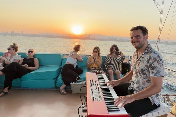 Sunset Sailing in Barcelona & Live Music by Aperol - Route and timing: Drassanes, Port Vell, and the Barceloneta skyline