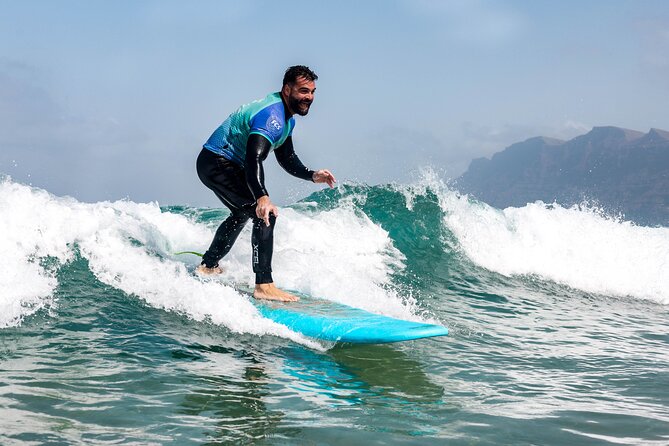 Surf Lesson for Beginners in Famara: Introduction in Surfing - Playa Famara lessons start with confidence, not intimidation
