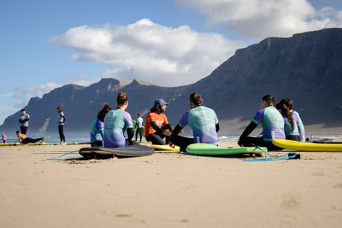 Surf Lesson for Beginners in Famara: Introduction in Surfing - Price and value: $60.34 for gear, coaching, and medical cover