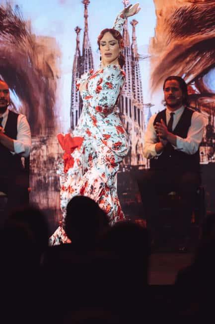 Teatro Flamenco Barcelona: Authentic Live Flamenco Show - Drinks and show flow: welcome drink is included, service varies by moment