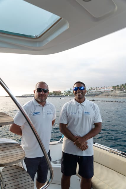 Tenerife: 2, 3 & 4 Hour Private Luxury Motorboat Charter - Food and Drinks at Sea: Baguettes, Tapas, and Enough Refills