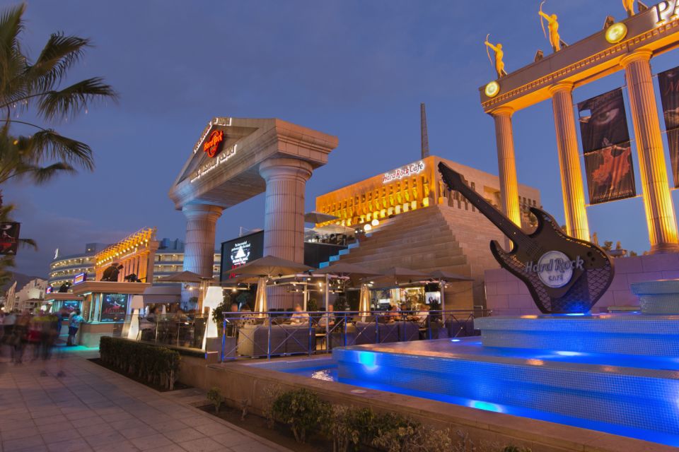 Tenerife: Hard Rock Cafe Set Menu Lunch or Dinner & Drink - Key takeaways before you go