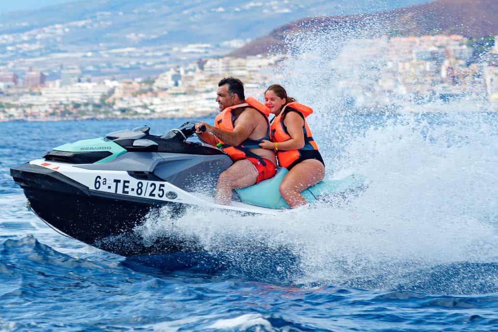 Tenerife: Jet Ski Ocean Safari with Optional Transfer - Pickup, Van Ride, and Getting to the Water on Time