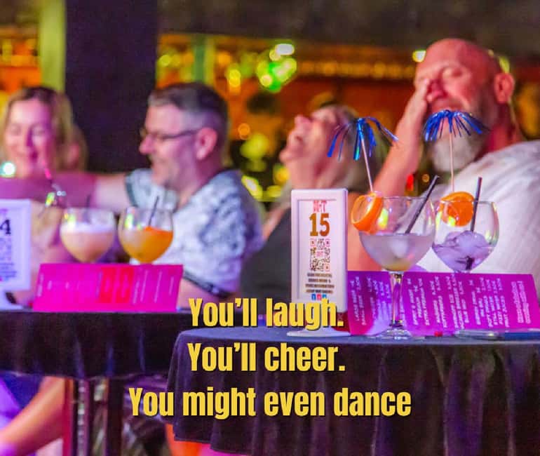 Tenerife: MHT Comedy Drag Dinner Show - Live vocals and drag comedy in English: who it suits best