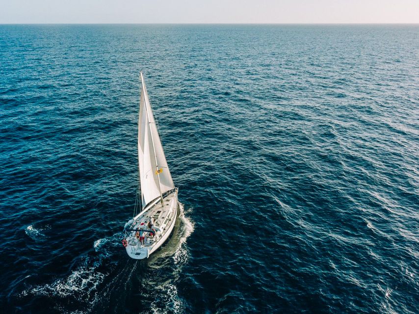 Tenerife: Sailboat Tour Whale Watching Food and Snorkeling - First: The Boat and the Vibe (Roulette at Puerto Colón)