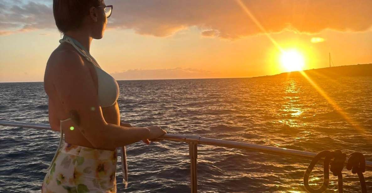 Tenerife: Sunset Catamaran Tour with Transfer, Buff & Drinks - Why a Tenerife sunset on a catamaran feels different