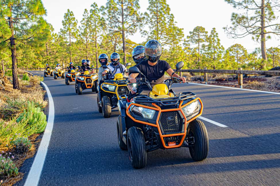 Tenerife: Teide Mountain On-Road Guided Quad Tour with drink - Guides and Small Groups: Why This Tour Feels Less Like a Production