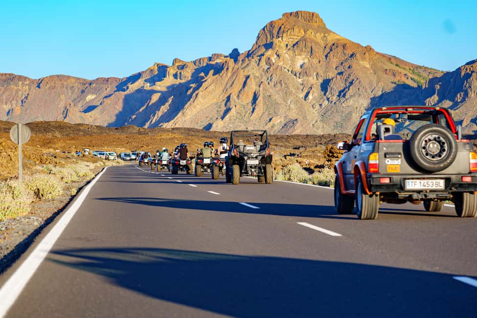 Tenerife: Teide Mountain On-Road Guided Quad Tour with drink - Quad Rules You Must Know: License, Weight Limits, and No-Fun Policy