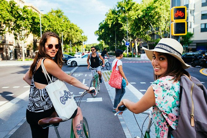 The Beauty of Barcelona by Bike: Private Tour - Plaça Reial lanterns and the real rhythm between landmarks