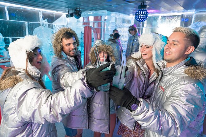 The Ice Bar Experience at Icebarcelona - Stop 1: The Ice Lounge Experience at the Beach
