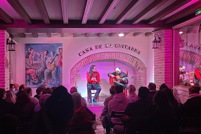 Ticket for Casa de la Guitarra Flamenco Show - Seats, sightlines, and timing in the narrow street venue