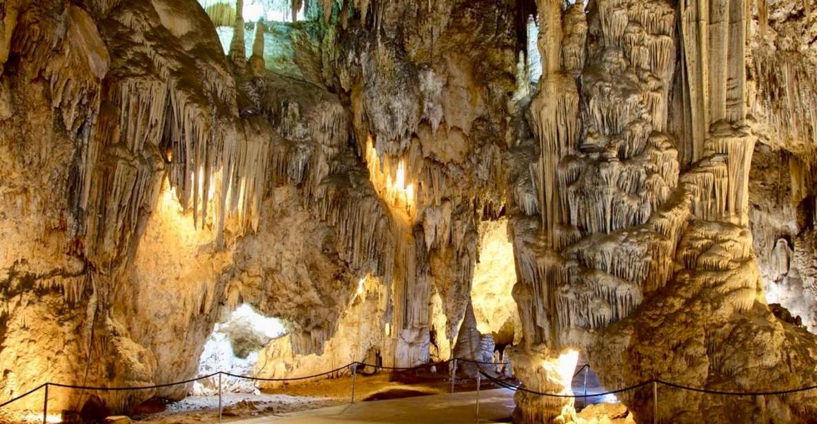 Torremolinos/Benalmadena: Nerja Caves Tour with Frigiliana - Nerja Caves: stalactites, stalagmites, and how the tour pacing works