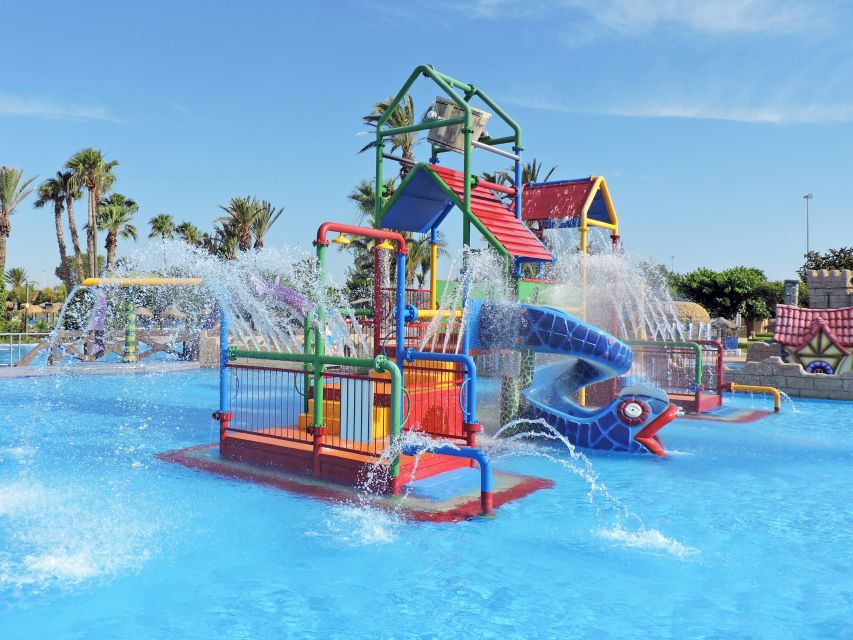 Torrevieja: Aquopolis Water Park Entry Ticket - Splash side and “in-between” slides for different confidence levels