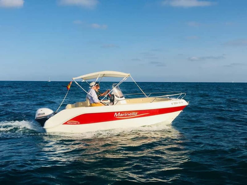 Torrevieja: Boat Rental without a License - Your Day Plan: 1 Hour or All Day With an Instructor Briefing