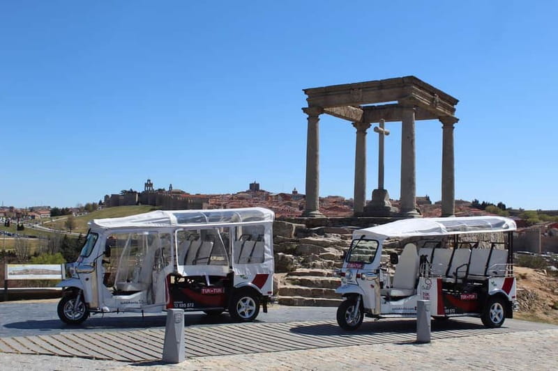 TOUR GUIADO EN TUK TUK POR AVILA 1 HORA - The Santa Teresa Church Stop: Free Admission and a Meaningful Pause