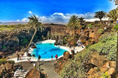 Tour to Timanfaya, Jameos del Agua, Cueva de los Verdes and viewpoint from the cliff - Cueva de los Verdes: Underground volcano walking (with stairs)