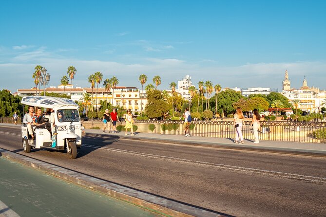 Tour Welcome Seville with Local Guide in Eco Tuk Tuk Private - Guides, English, and the “make it fun” factor