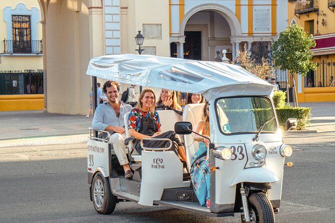 Tour Welcome Seville with Local Guide in Eco Tuk Tuk Private - Price and value: is $28.66 per person reasonable?