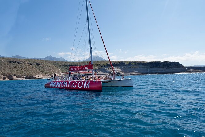 Tour with Whale and Dolphin Watching plus food included - Stop 1: Costa Adeje cruise through the ZEC (this is the main event)
